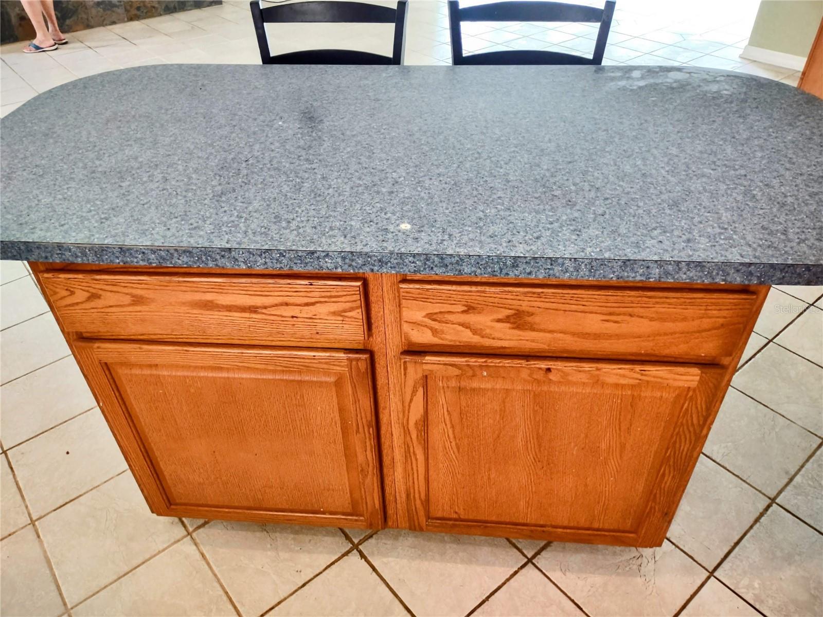 Center Island with storage