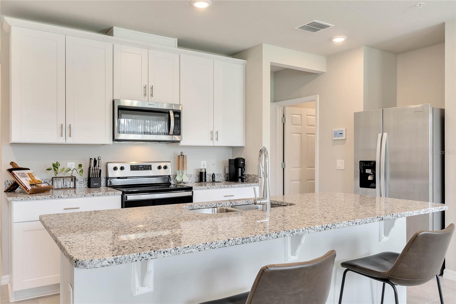 Kitchen view.