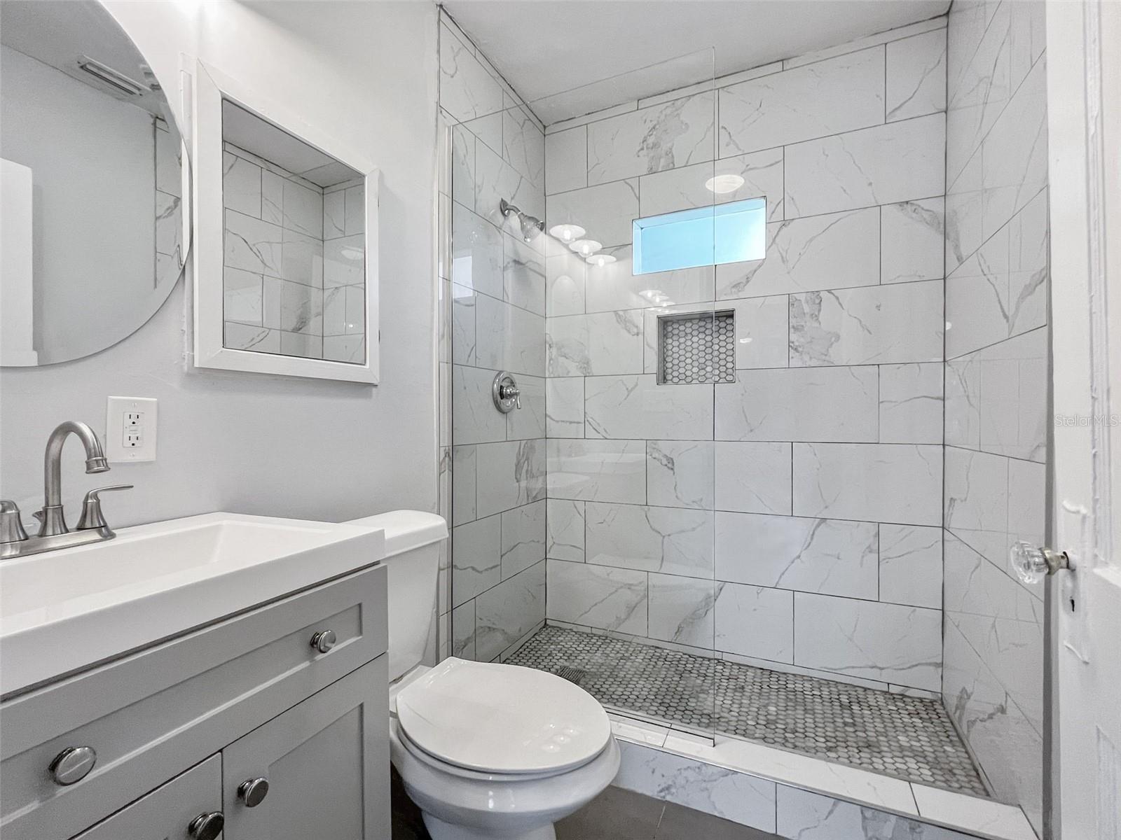 Updated Bathroom 1, Single Family Home