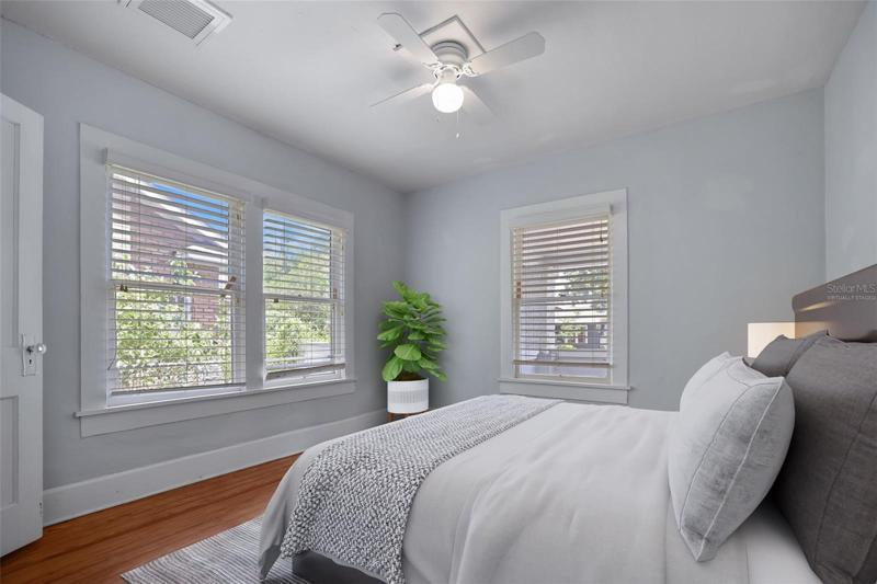 Primary Bedroom  Single Family Home Virtually staged