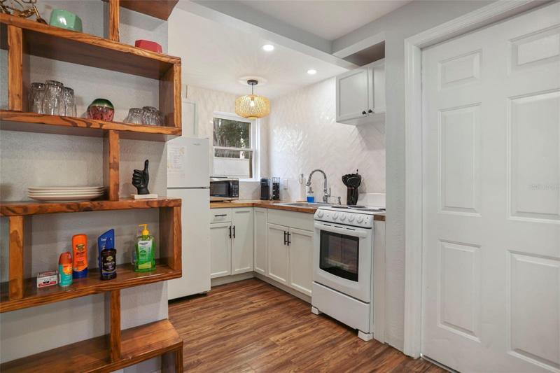 Kitchen Building 2 Lower Unit, 1 Bedroom, 1 Bathroom