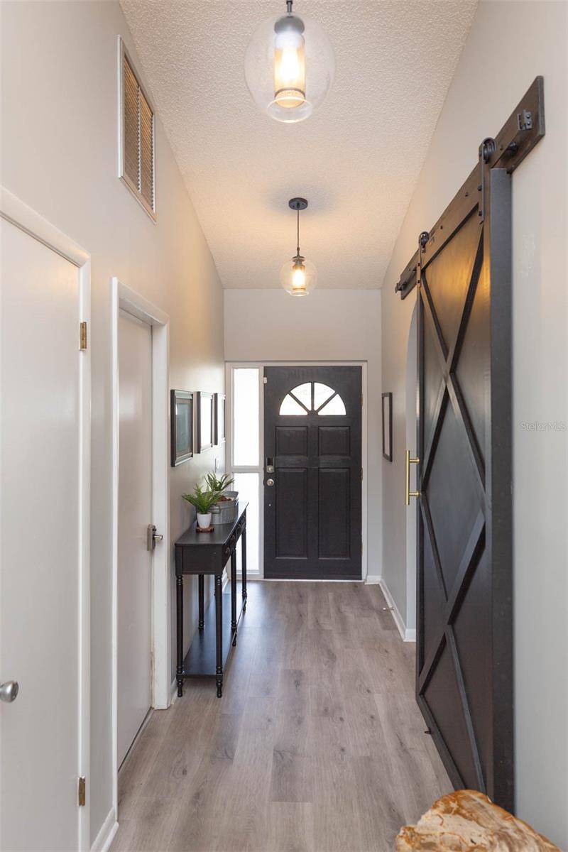 Elegant entry...