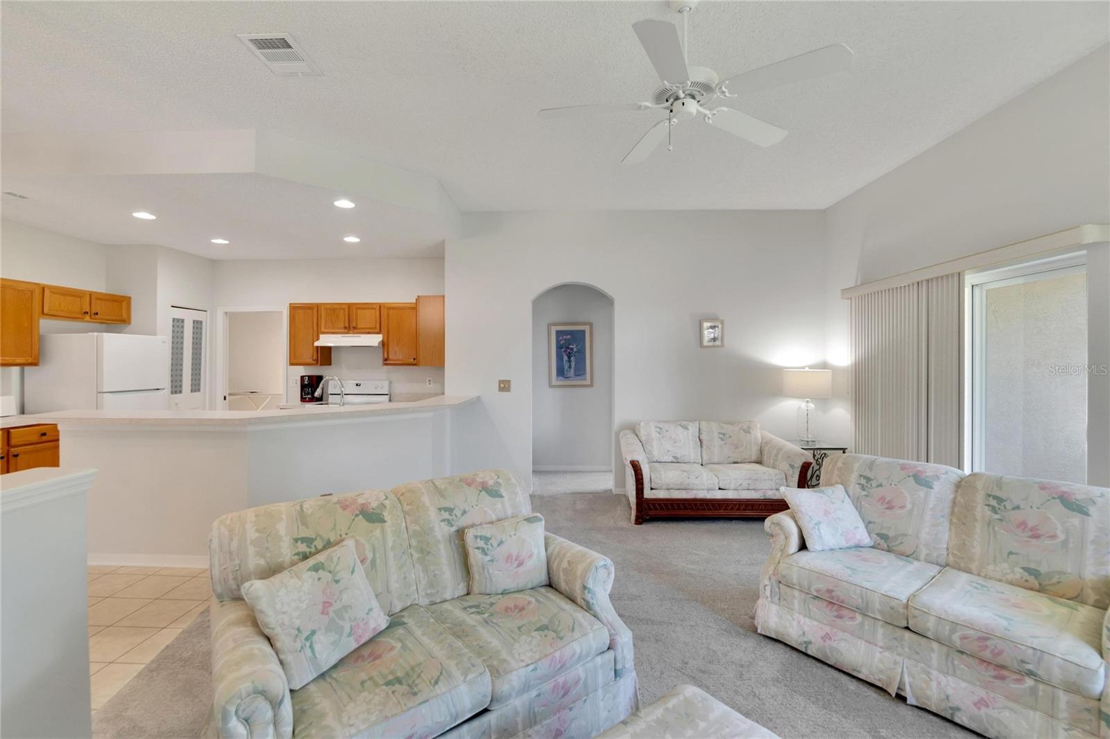 Living Room to Kitchen View