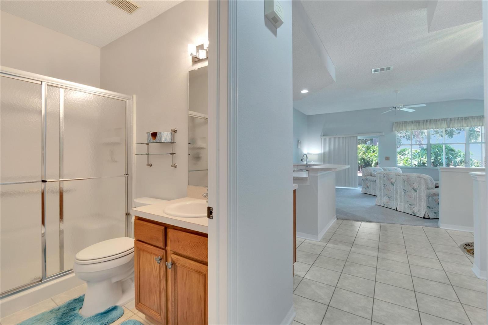 Bath 2 to Kitchen Hallway