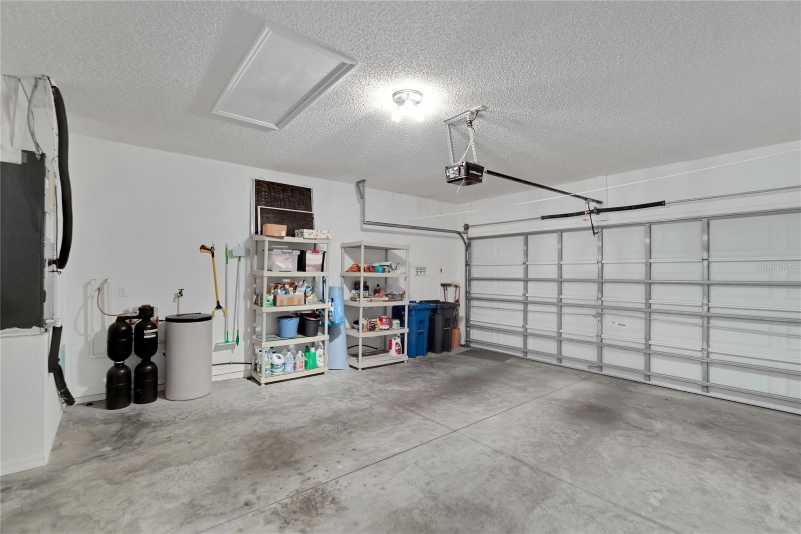 Garage with Water Softener