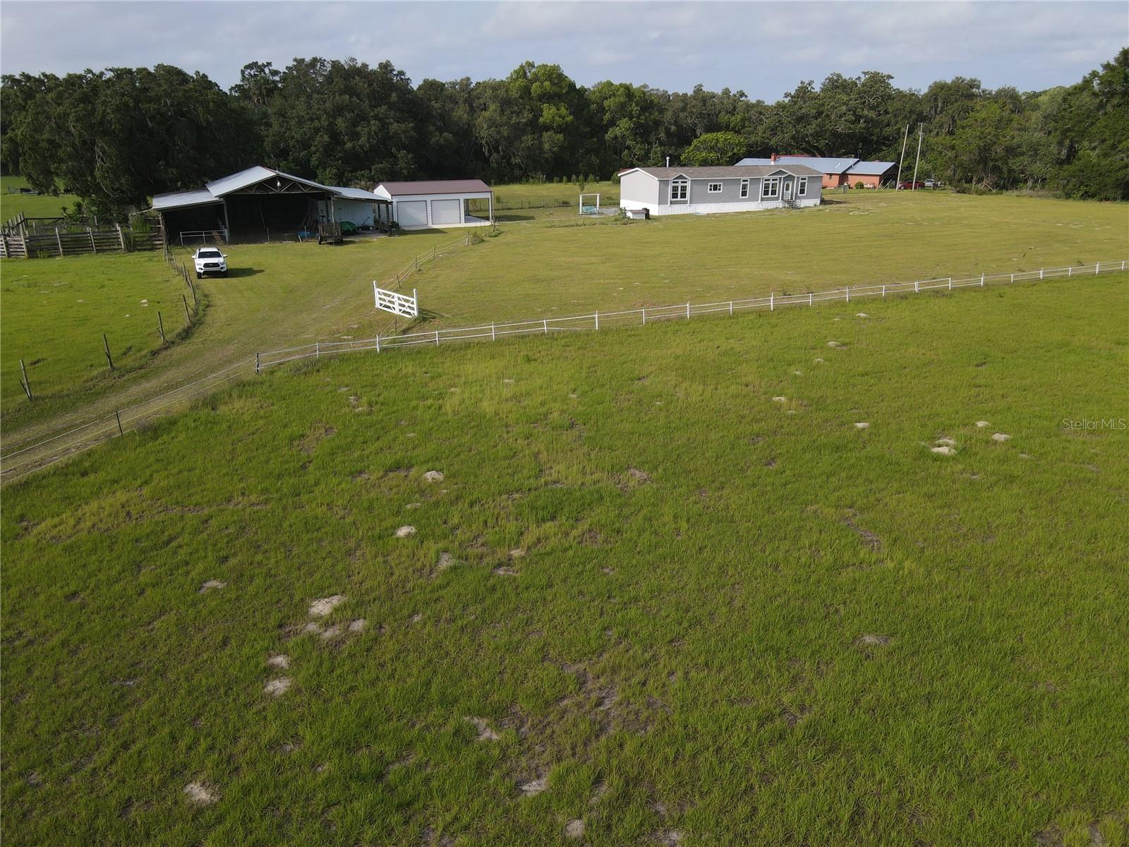 Plenty of wide open spaces here!