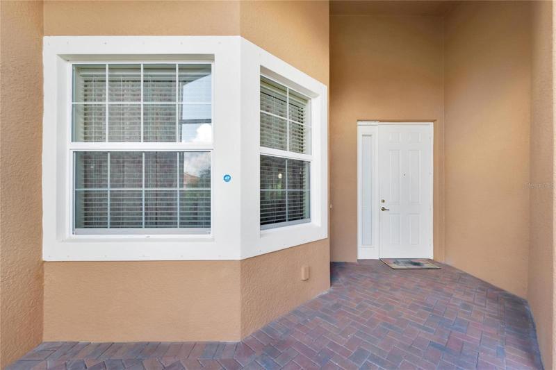 Screened Front Entry
