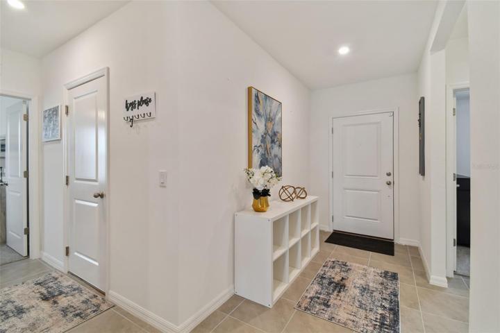 Front door area