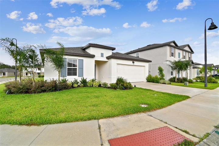 Exterior front of home side view