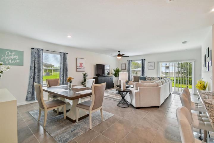 Open floor plan