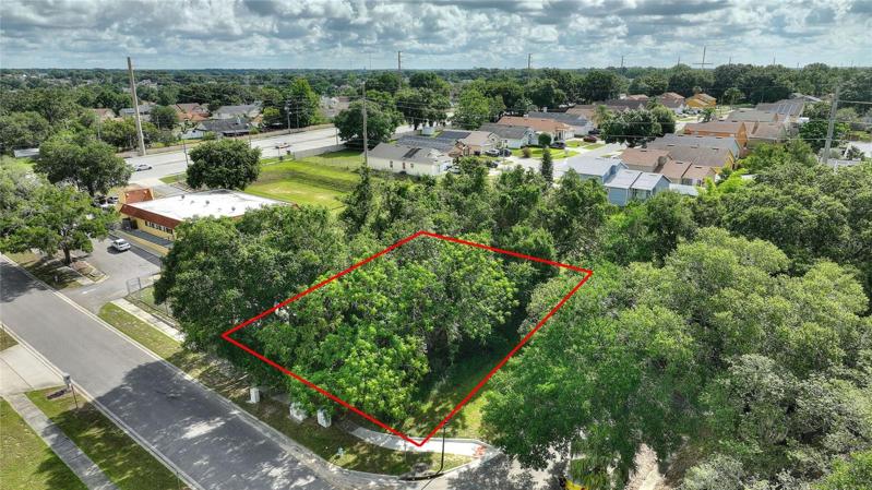 South Corner of Bon Air Dr. & Boxelder Dr.
