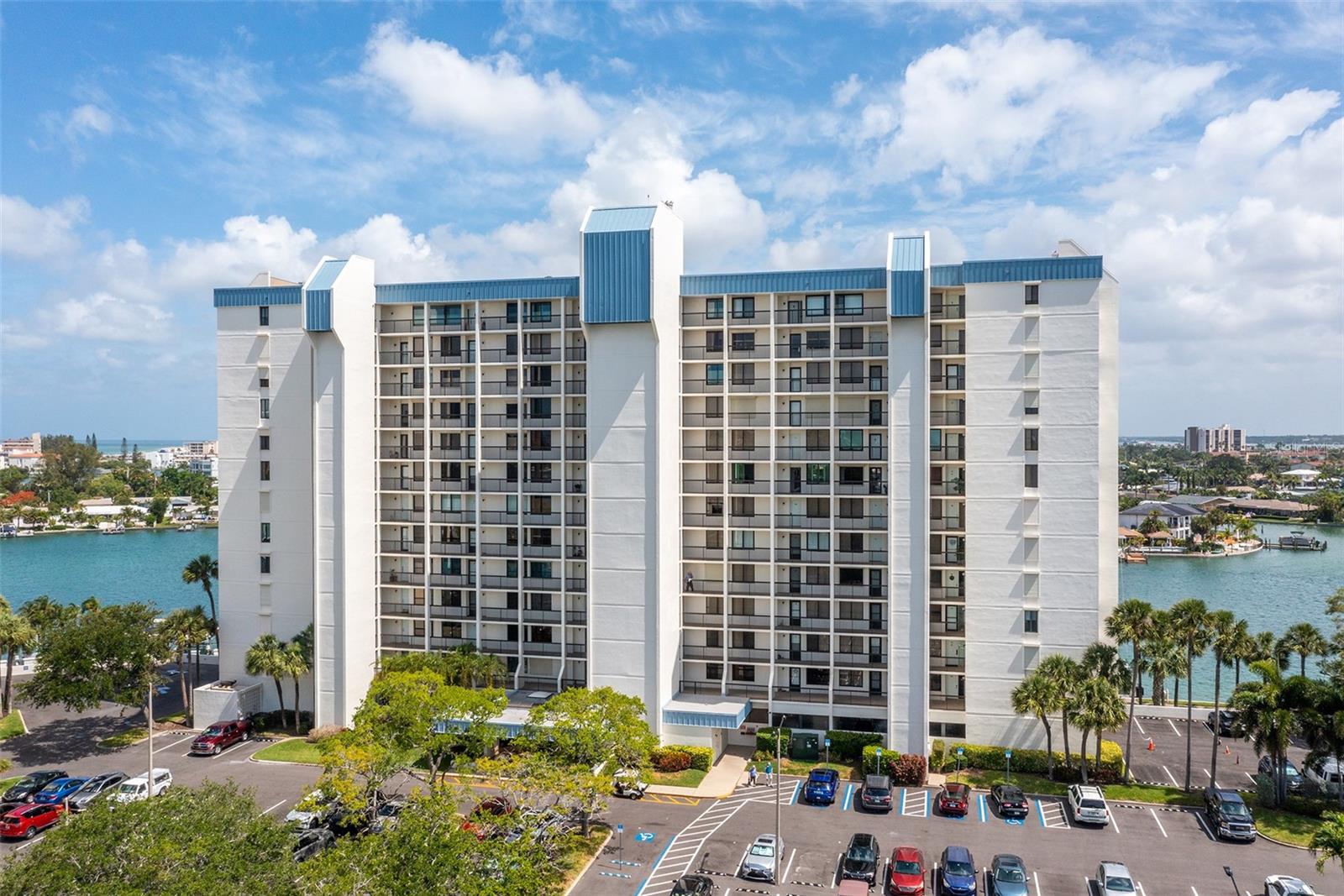 The Intrepid building at the Yacht &amp; Tennis Club of St Pete Beach