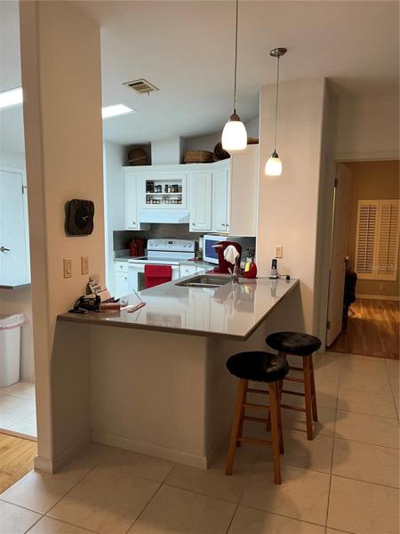 OPEN KITCHEN COUNTER