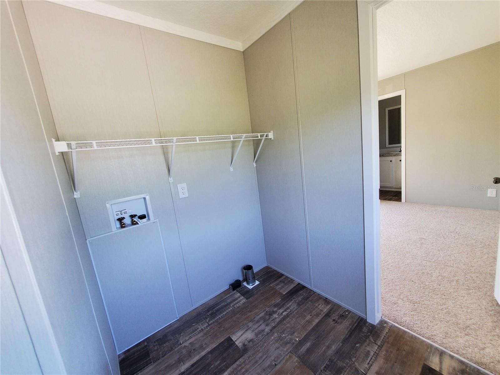 Laundry area
