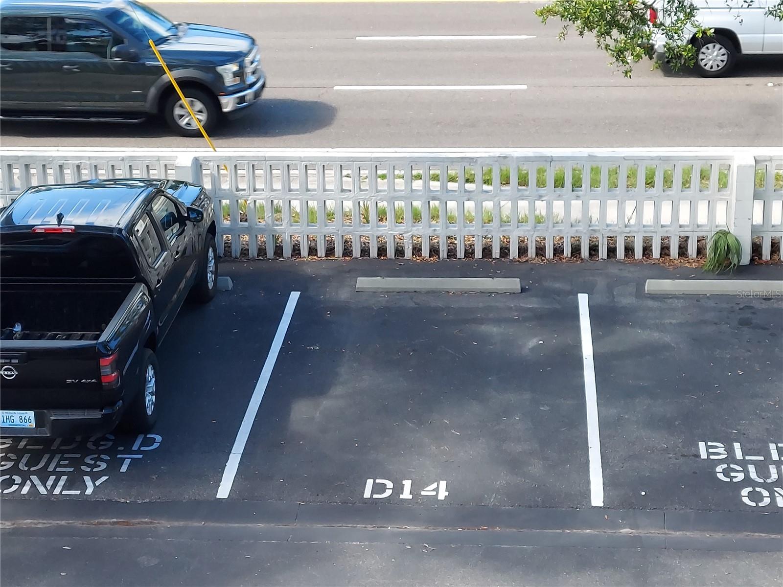 assigned parking spot