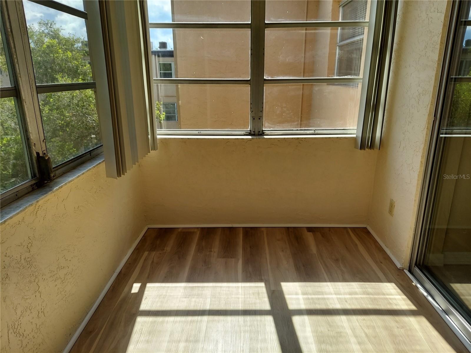 morning sun into the florida room