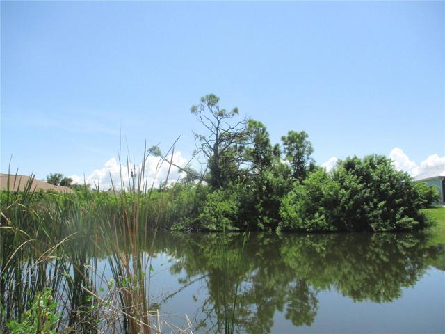 Canal from left of lot