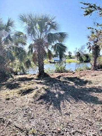 Lot recently mowed.