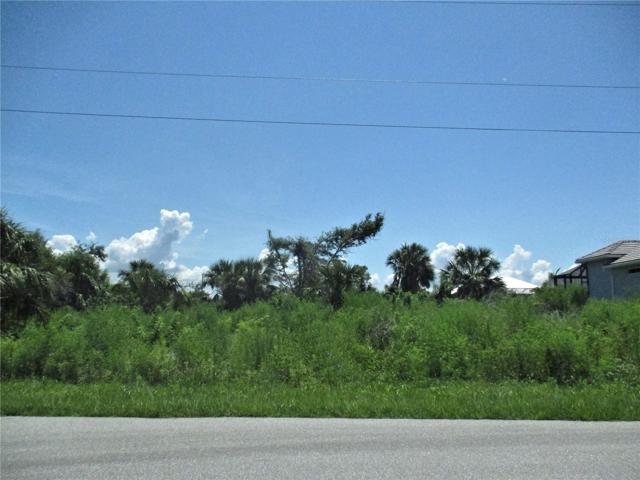 Street view of partially cleared lot