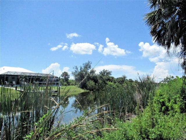 Canal to right of lot