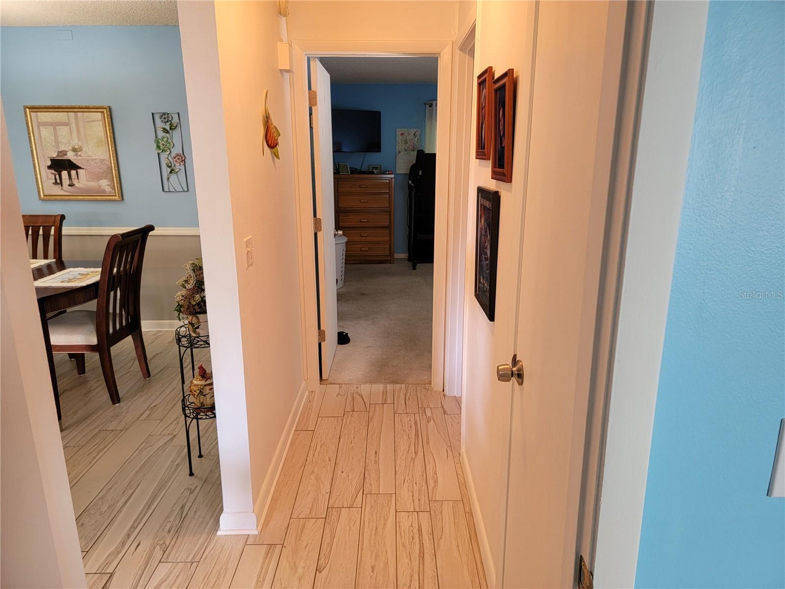Hallway between Bedrooms and Guest Bath