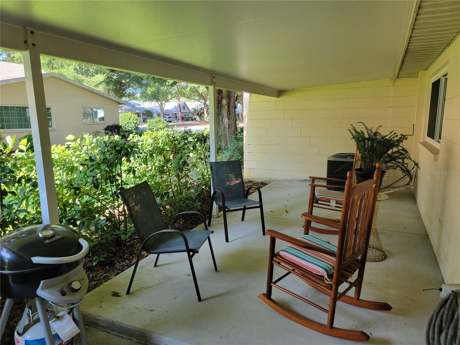 Private Back Porch
