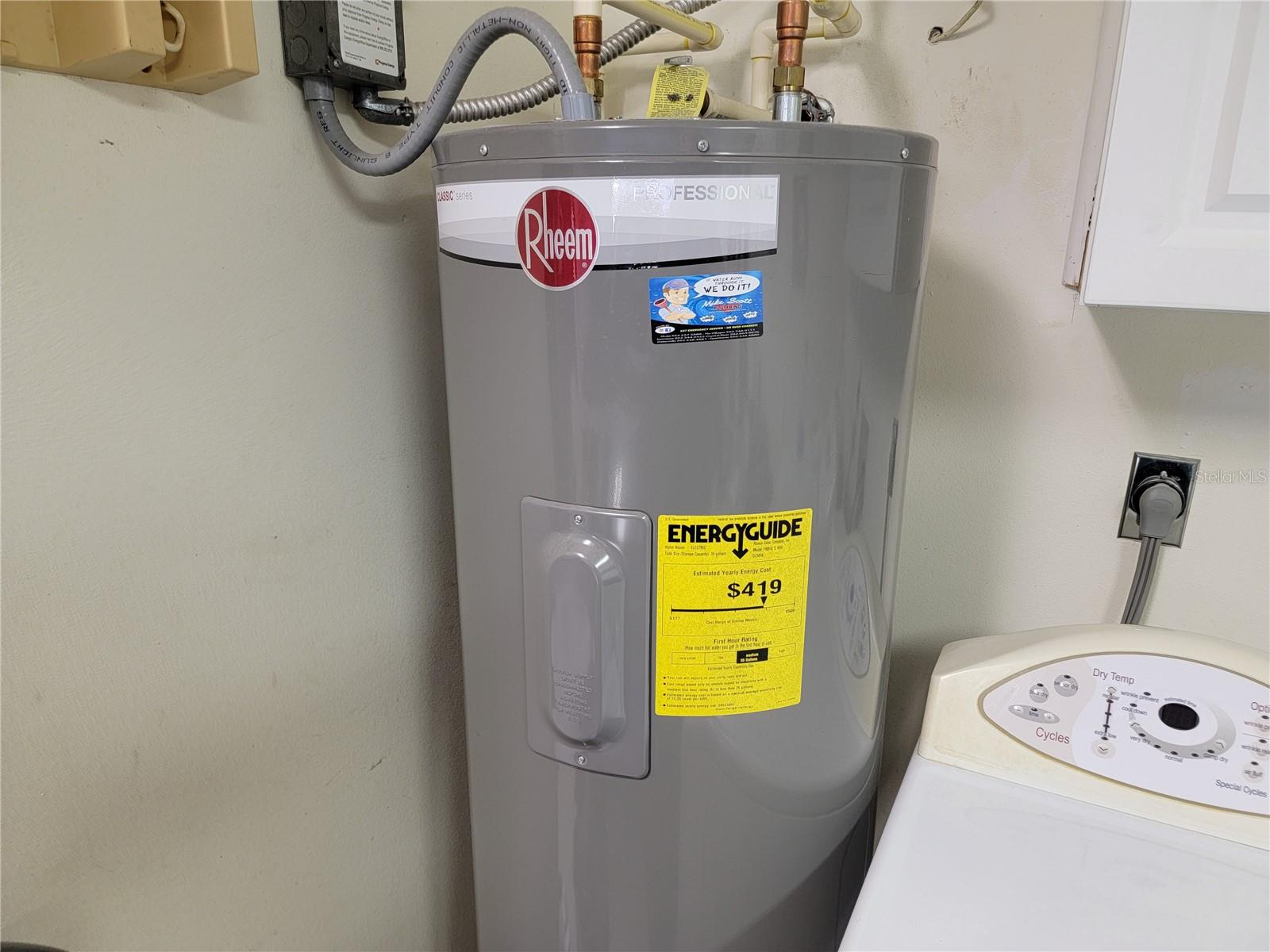 New Water Heater 2019