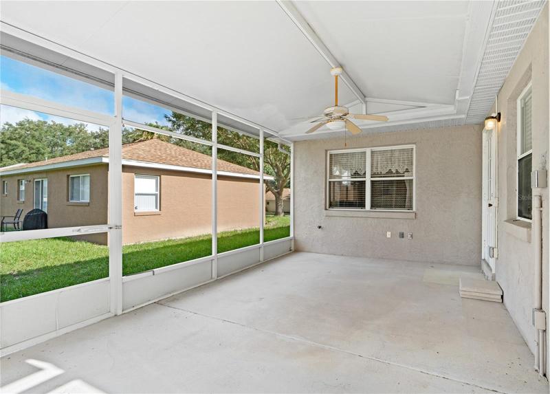 Screened porch