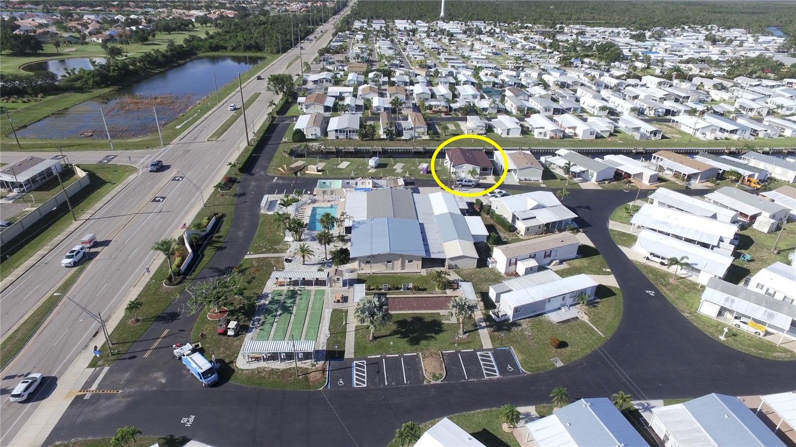 Located close to pool and amenities