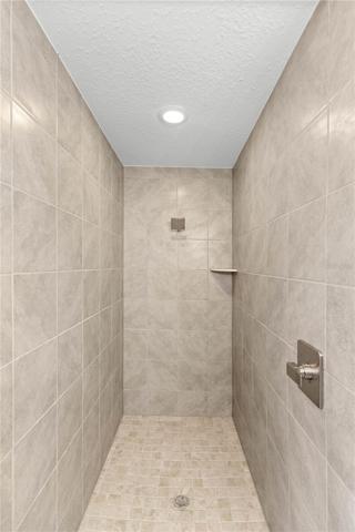 WALK IN TILED SHOWER