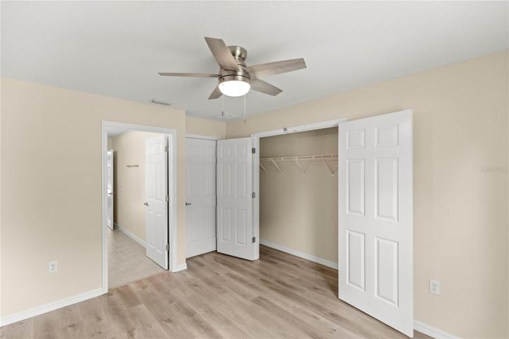 2ND BEDROOM WITH JACK AND JILL ACCESS