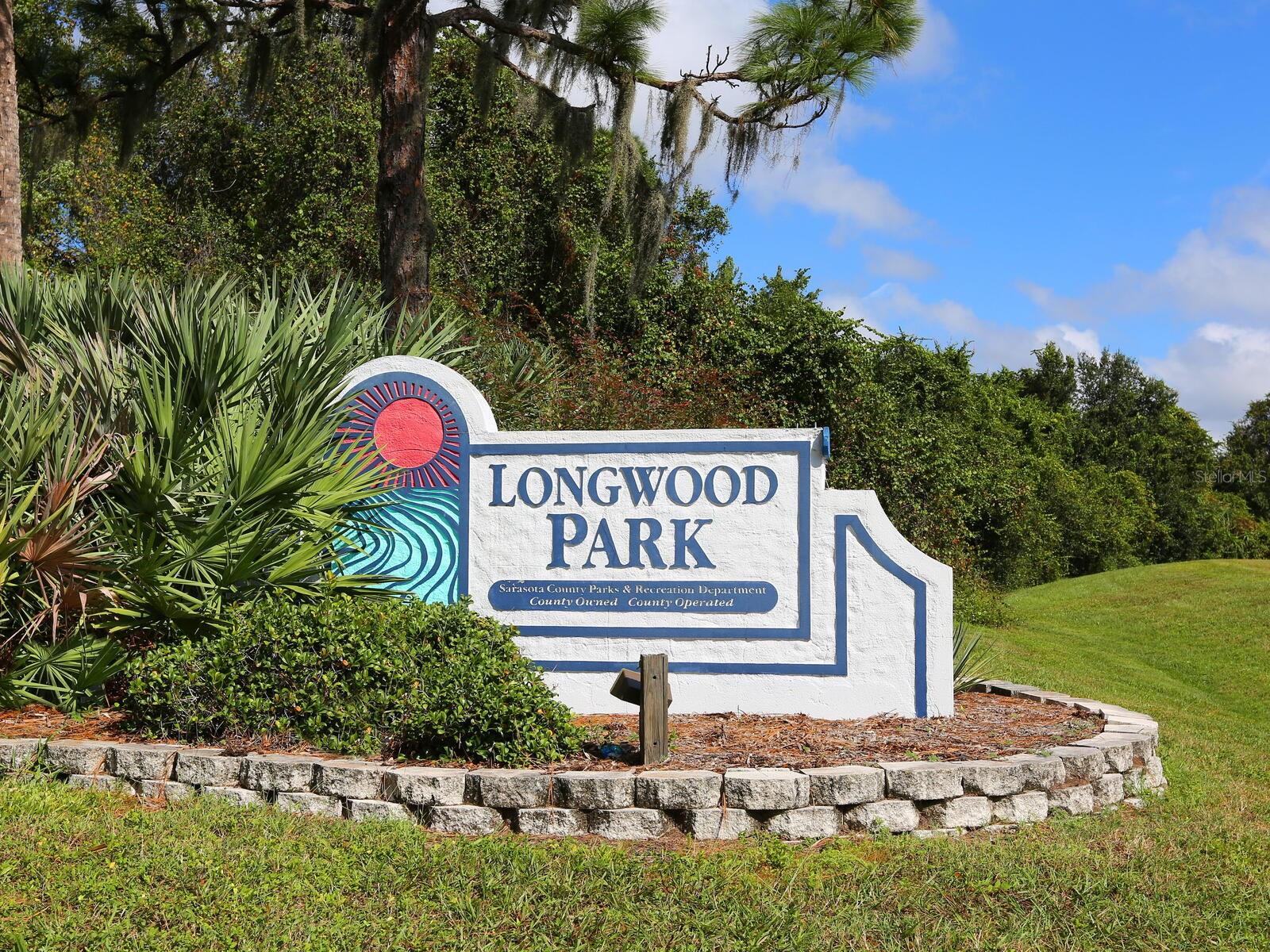 Longwood Park (county) around the corner from Tivoli Ave