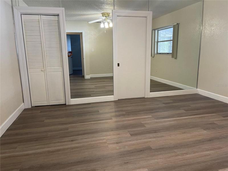 Mater bedroom, closet and bathroom doors
