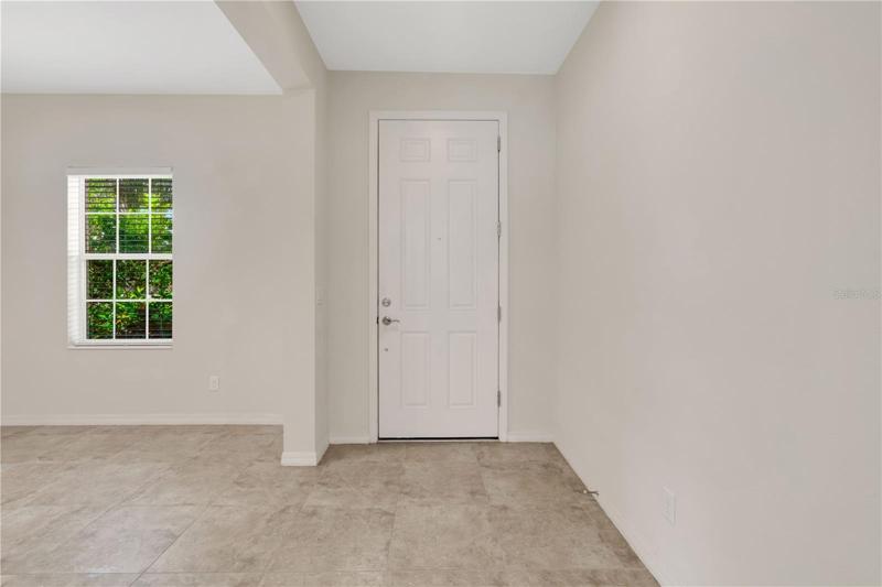 Foyer and entrance