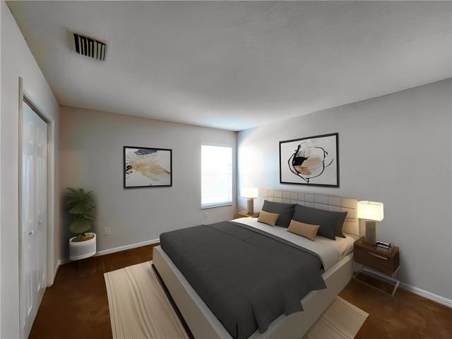 Guest Bedroom Staged
