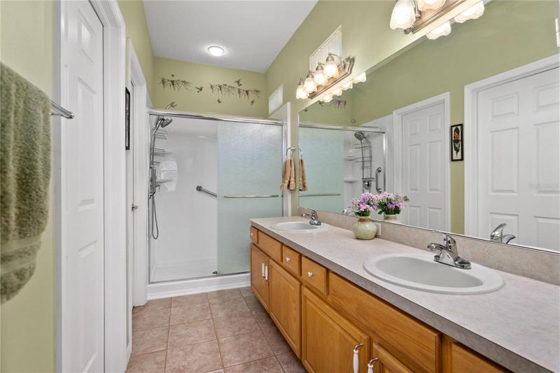 Master bathroom