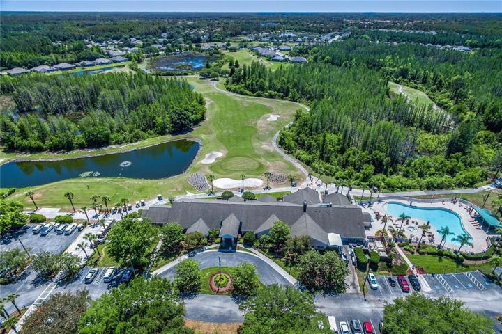 Community Club House and golf course