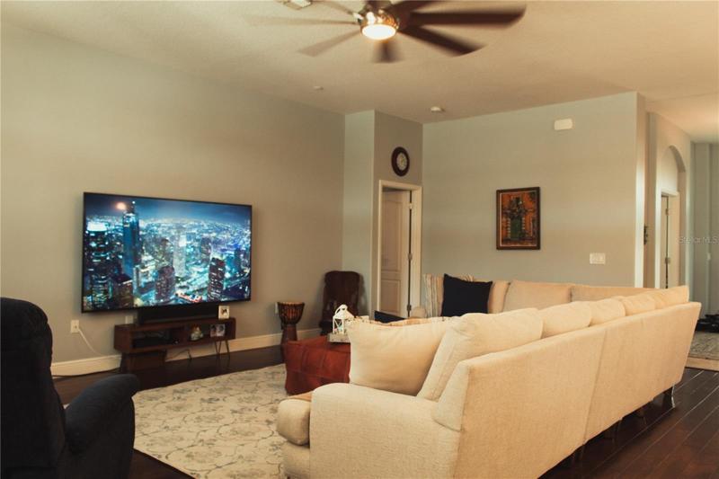 Living Room with a lot of Natural Light