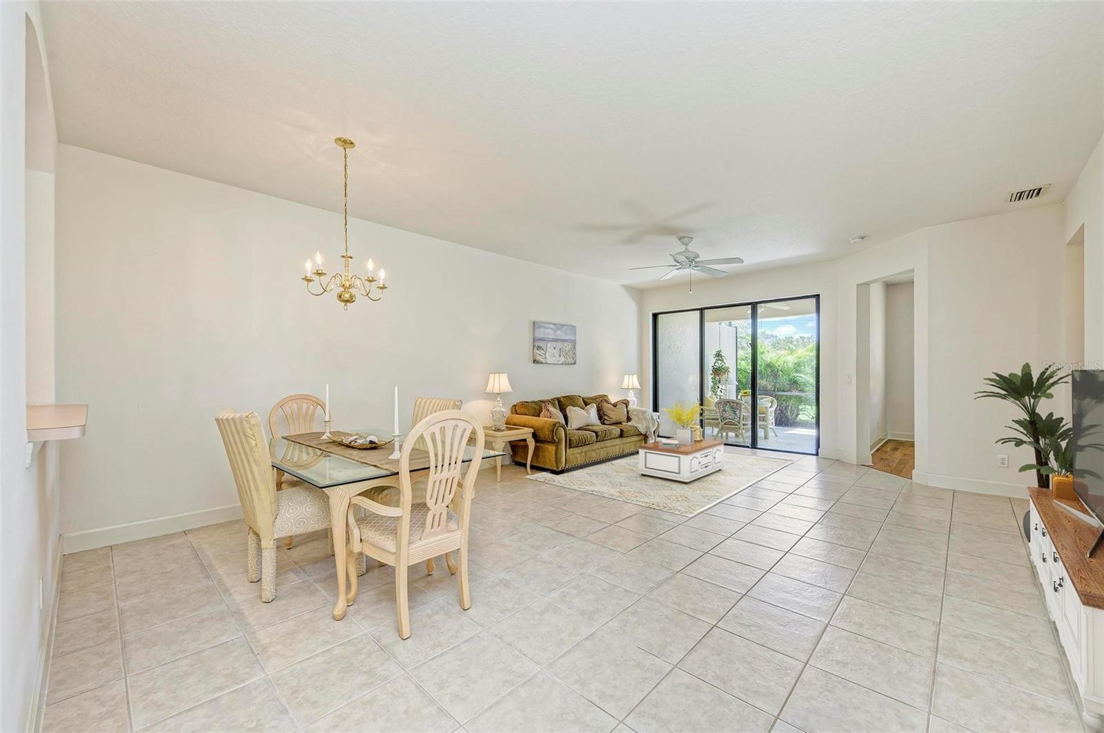 Spacious open floor plan!