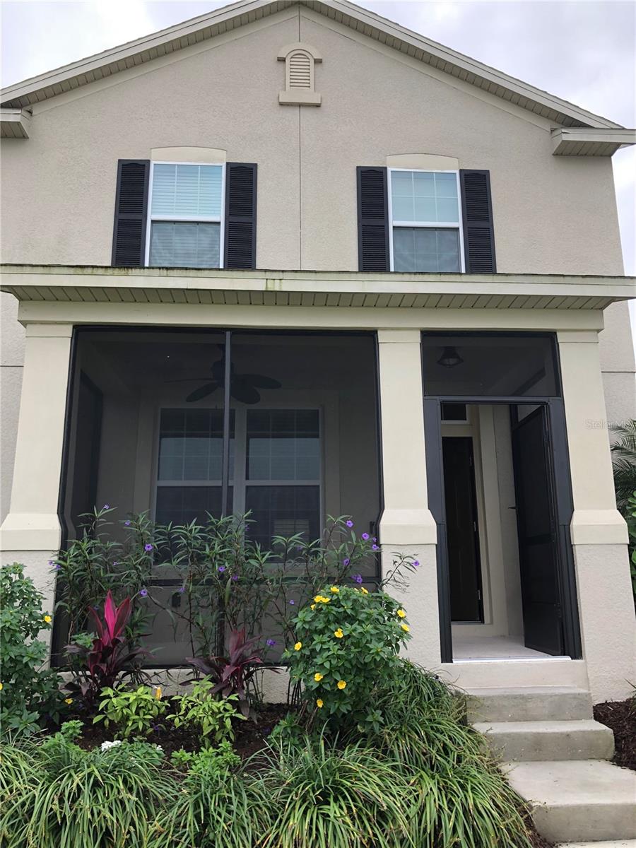 Front of Townhome
