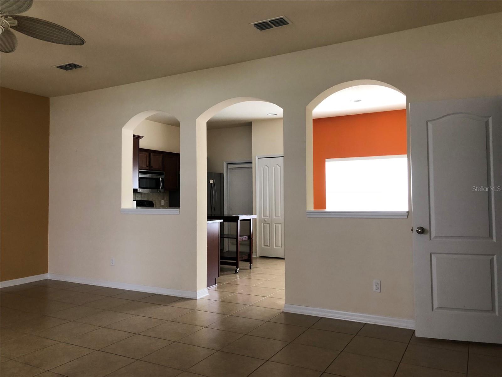 Living Room to Kitchen