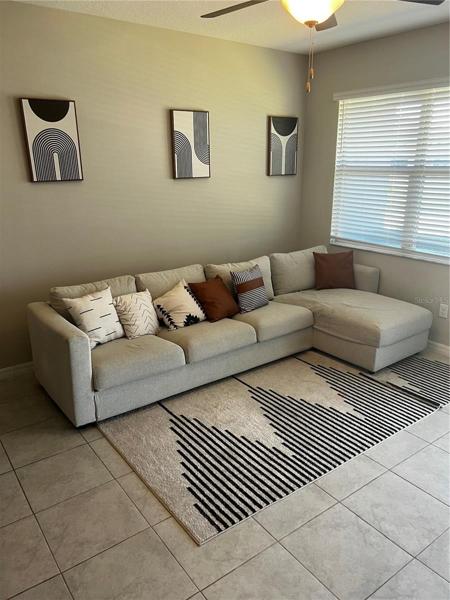 living room from stairs