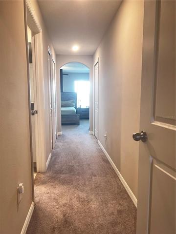 entry to primary bedroom
