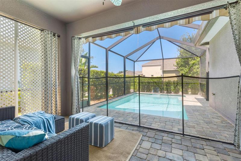 Pool with Pool/Safety Gate