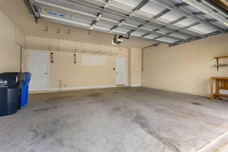 Garage (Extra Overhead Storage Racks)