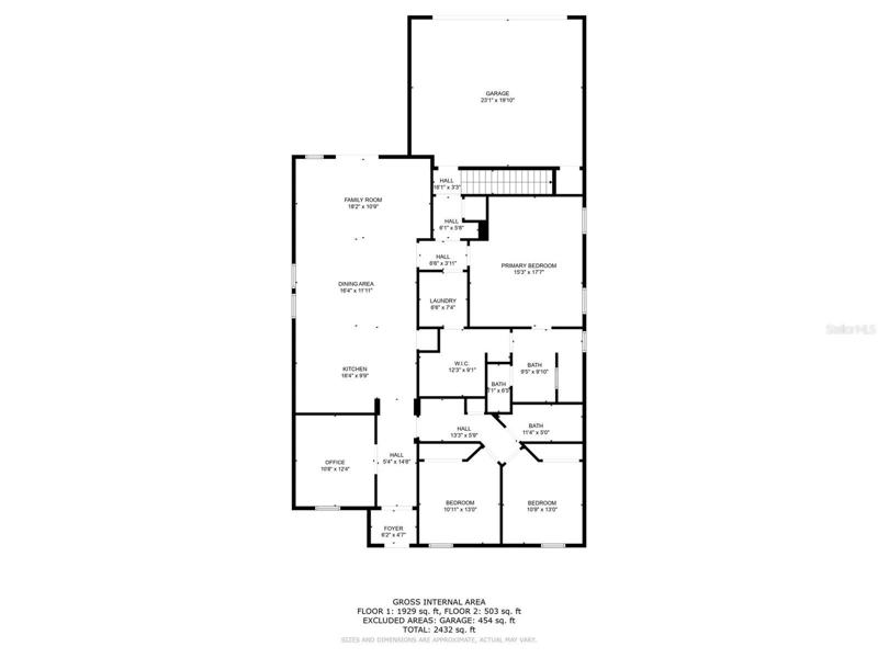 Floorplan with Dimensions