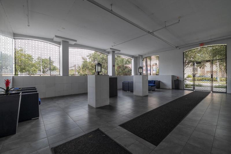 Entry area