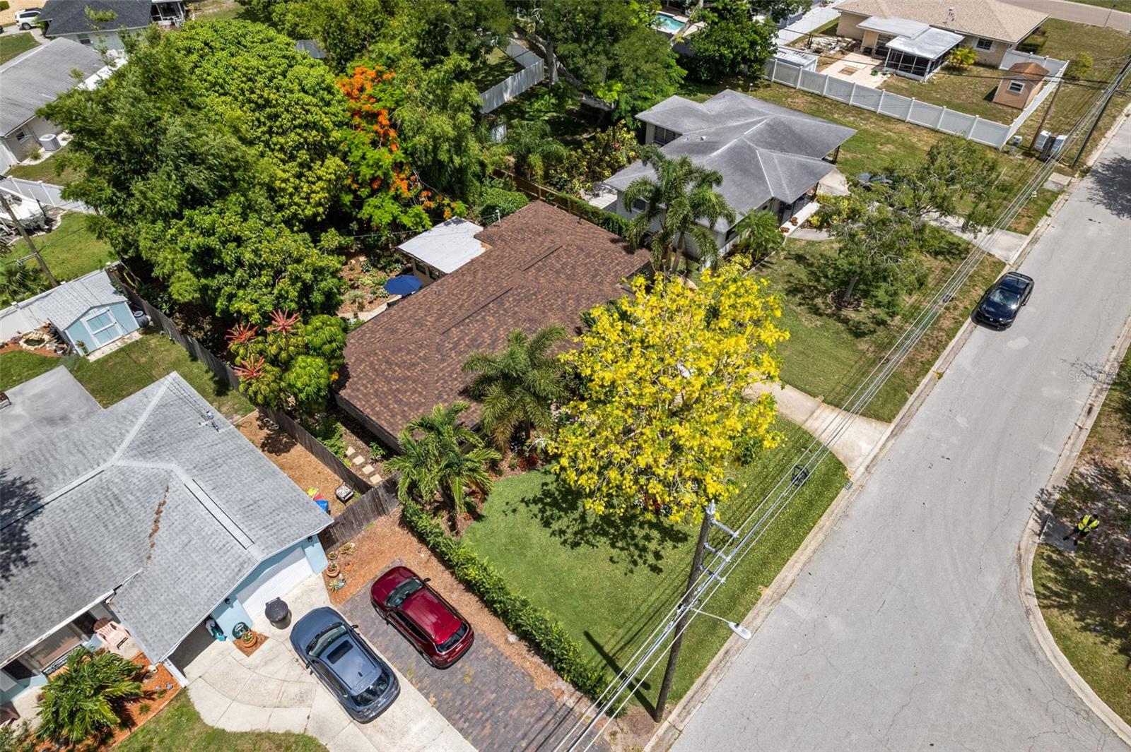 Overhead Drone Shot