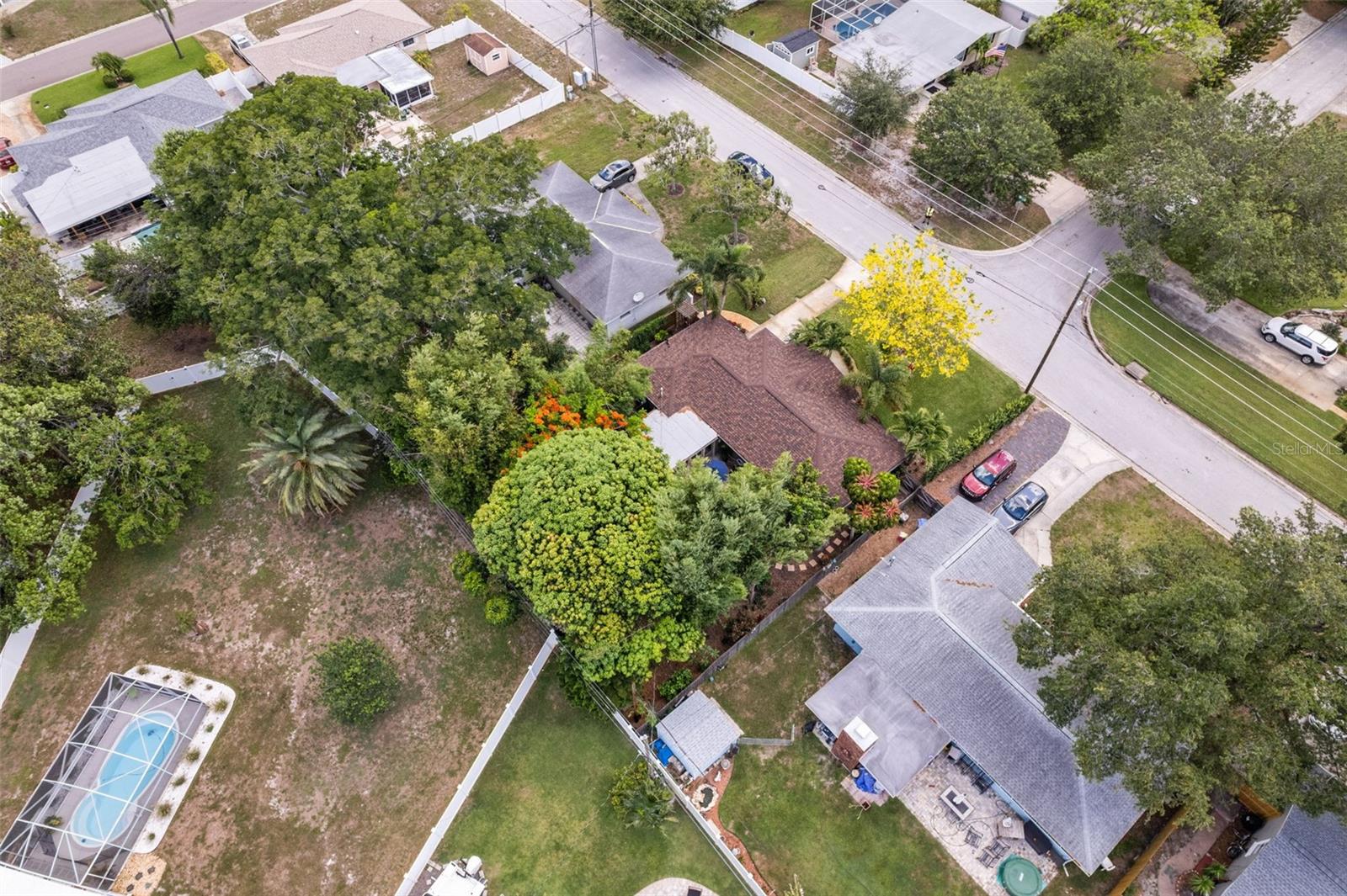 Overhead Drone Shot