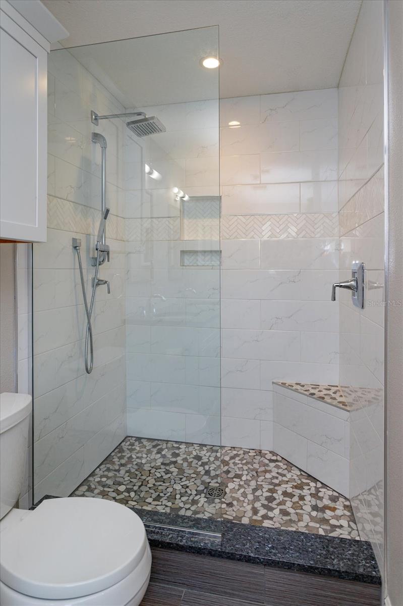 New master shower